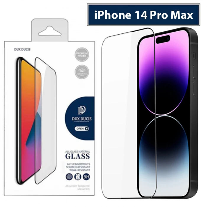 Dux Ducis iPhone 14 Pro Max 6.7 Full Kaplama Cam Ekran Koruyucu-(5775)