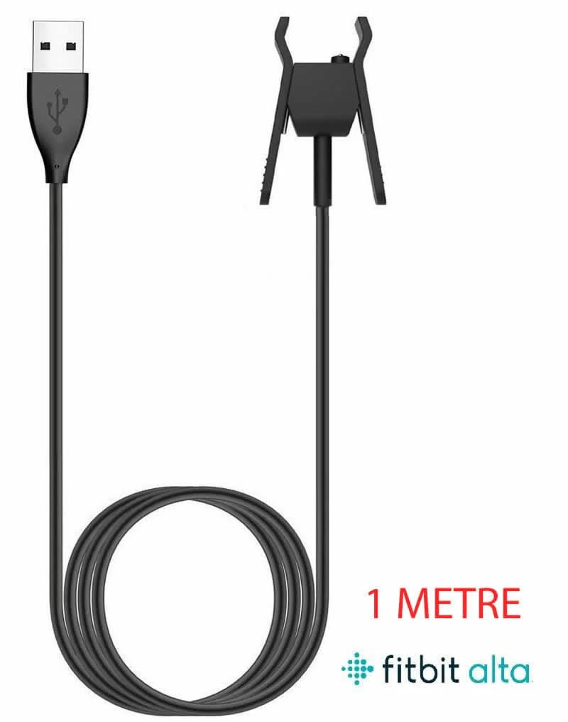 Fitbit Alta Şarj Kablosu Cihaz Kiti Reset Tuş (1metre)-(5775)