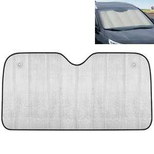 ALLY 5 Katmanlı Alüminyum Katlanabilir Araç Ön Cam Güneşliği -140x70 Isı Yalıtımlı-(5775)