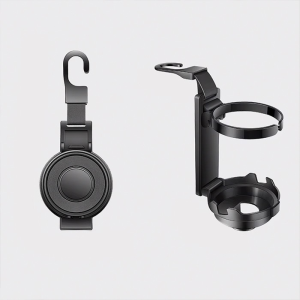 ALLY Araba Arka Koltuk İçin 3in1 katlanabilir çok fonksiyonlu Telefon Bardak Ve Çanta Tutucu-(5775)