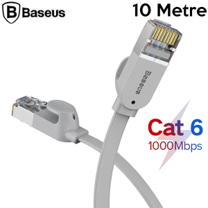Baseus high Speed Six types of RJ45 Gigabit Ethernet kablosu (round cable)10metre-(5775)