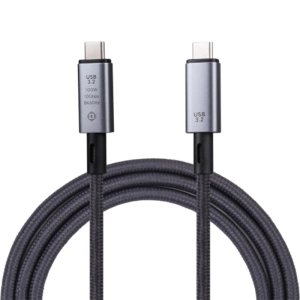 Ally USB 3.2 100W Type-C to Type-C 8K Görüntü-Data ve Ultra Hızlı Şarj Kablosu 1 Metre-(5775)