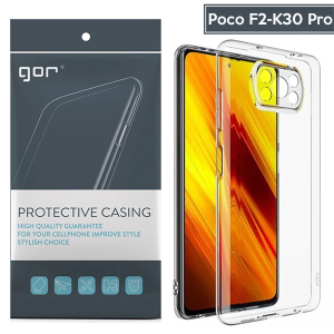 GOR Xiaomi Poco X3  Şeffaf Kamera Korumalı Ultra Slim Tpu Kılıf-(5775)