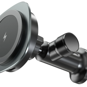 ALLY QI-206 Magsafe Uyumlu Araç Içi 15W Kablosuz Hızlı Şarj Telefon Tutucu-(5775)
