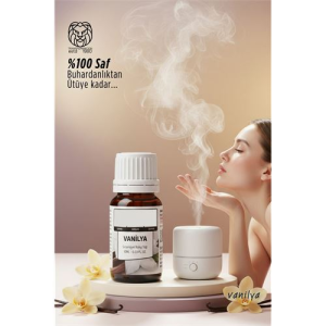 %100 Saf ve Yoğun Vanilya Çiçeği Esansı - Ütü Buhardanlık ve Koku Makineleri İçin 10 ml