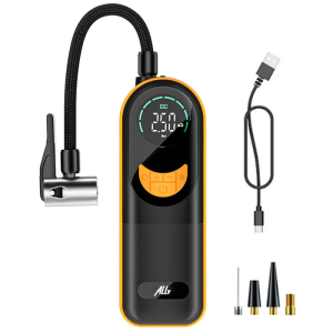 ALLY ST-5520 Dijital Basınç Göstergeli Oto Lastik Şişirme Pompası Hava Kompresörü-(5775)