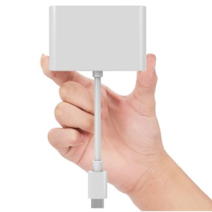 ALLY 4k Type C Hdmi Görüntü Aktarıcı 3 İn1 Şarj Usb Çıkışlı Kablo-(5775)