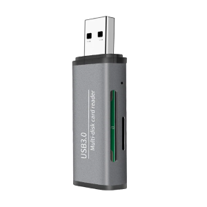 ADS-105 USB 3.0 Hızlı Card Reader SD/TF Hafıza Kart Okuyucu-(5775)