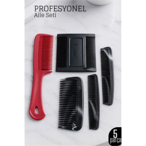 5'li Tarak Seti – Aile Tipi Her Saç İçin Uygun