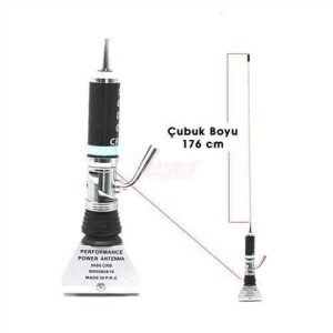Anten Magnum Telsiz Tip 2 Mt Turbo 5000 Mhz 190 Cm