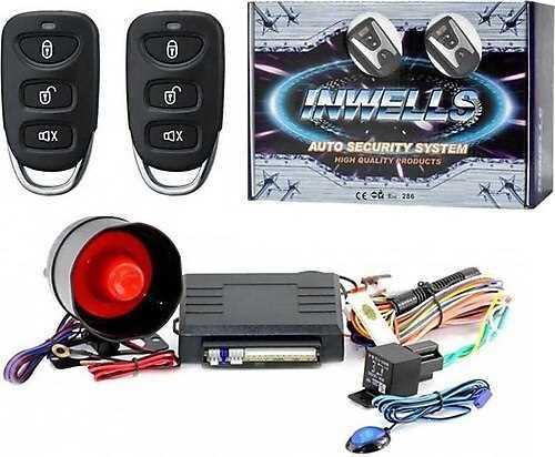 Oto Alarmi Komple Set 12V Kumanda Modeli: 3706