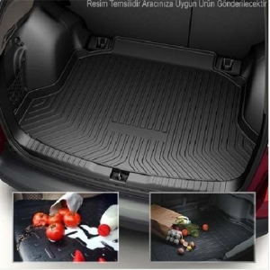 Bagaj Havuzu Renault Üst Captur  2021--  Siyah