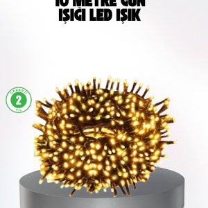 Animasyonlu LED Işıklı 10 Metre Uzaktan Kumandalı Dekoratif Işık