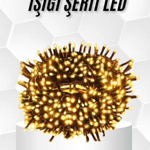 10 Metre Led Işık Gün Işığı Her Ortama Uygun Ampüllü