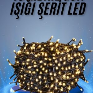 Led Işık Ağaç Süsleme Ampüllü Dekoratif Aydınlatma 10 Metre Gün Işığı