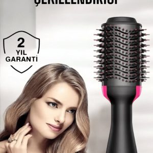 1200 Watt Gücünde Negatif İyon Teknolojili 3 Isı Kademeli Fön Tarağı