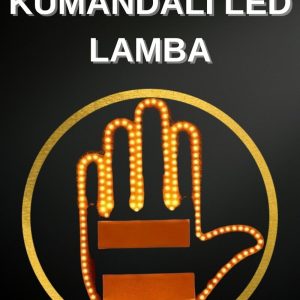 Led Işık El İşareti Araç Camı İçin Uzaktan Kumandalı