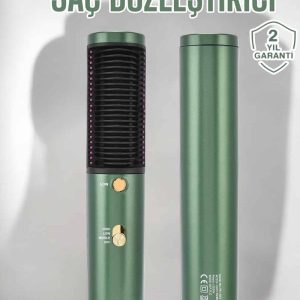 Üflemeli Fön Tarak Düzleştirici Seramik Kaplama Elektriklenme Karşıtı