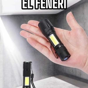 Işıldak El Feneri Kamp Lambası Mini Taşınabilir Acil Durum Lambası Fener Led Işık