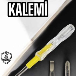 Test Cihazı Kontrol Kalemi Çift Başlıklı Şeffaf Elektrik Testi