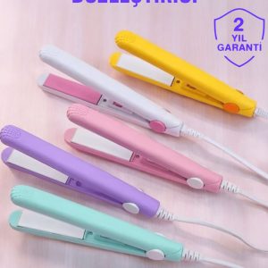 Seramik Kaplama Taşınabilir Mini Saç Düzleştirici Seyahat Dostu Tasarım