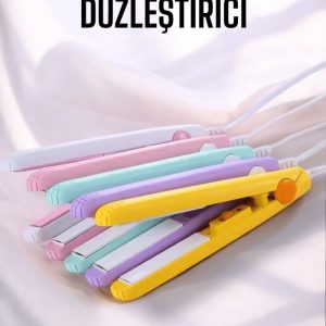 180°C Isı ve Uzun Süre Kalıcı Düzlük Sağlayan Mini Saç Düzleştirici