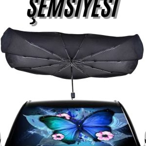 Güneş Önleyici Katlanabilir Oto Araba Güneşlik Şemsiye Tip Ön Cam