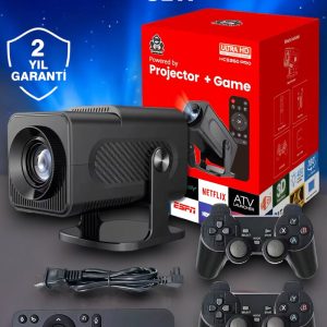 Bluetooth ve Yüksek Çözünürlükle Donatılmış Kompakt Projeksiyon Cihazı