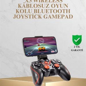 Bluetooth Kablosuz Oyun Kolu – Android iPhone PC Uyumlu