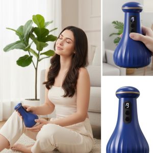 Şarjlı Masaj Cihazı Baş Boyun Omuz Kullanımına Uygun