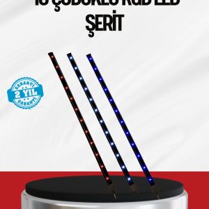 Kayan Yıldız LED Aydınlatma 10 Çubuk Dış Mekan Uyumlu