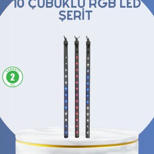 Dış Mekan LED Kayan Yıldız Işığı 10 Çubuk Aydınlatma