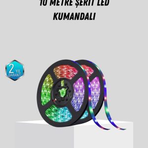 Smart Şerit LED Işık – Uzaktan Kumandalı USB Girişli Müzik Modlu