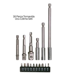 16LI MATKAP UCU SETİ