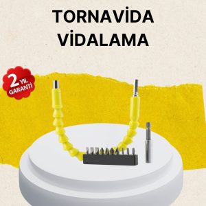 Akrobat Vidalama Uç Seti 12 Parça Profesyonel Dar Alan Kullanım