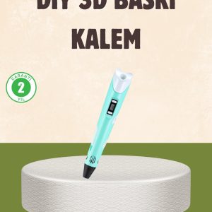 ABS ve PLA Filament Destekli 3D Yazıcı Kalem