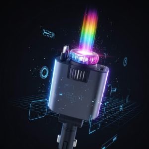 Araç Şarj Aleti Yıldız Tavan Işıklı Hava Nemlendirici Aroma Aparatı