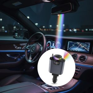 Araç İçi Çok Fonksiyonlu Şarj Cihazı Hava Nemlendirici Aroma ve Yıldız Işık