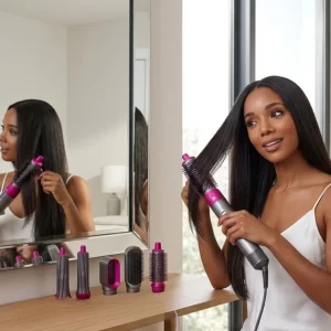 5 in 1 Saç Şekillendirici Set Çok Fonksiyonlu Isı Ayarlı Profesyonel Kullanım