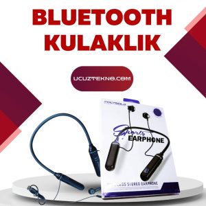 Polygold PG-100 Bluetooth Kulaklık – Ergonomik Boyun Bantlı Tasarım Net Ses ve Konfor