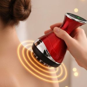 Akıllı Vakumlu Masaj Aleti Isı ve Titreşim Destekli Kupa Terapi Cihazı