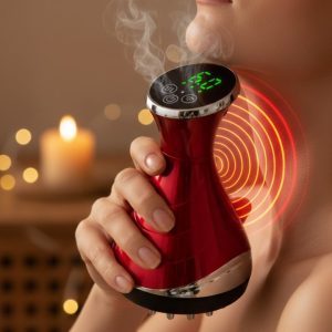 Elektrikli Kupa Masaj Aleti Ayarlanabilir Vakum ve Isıtma Fonksiyonlu