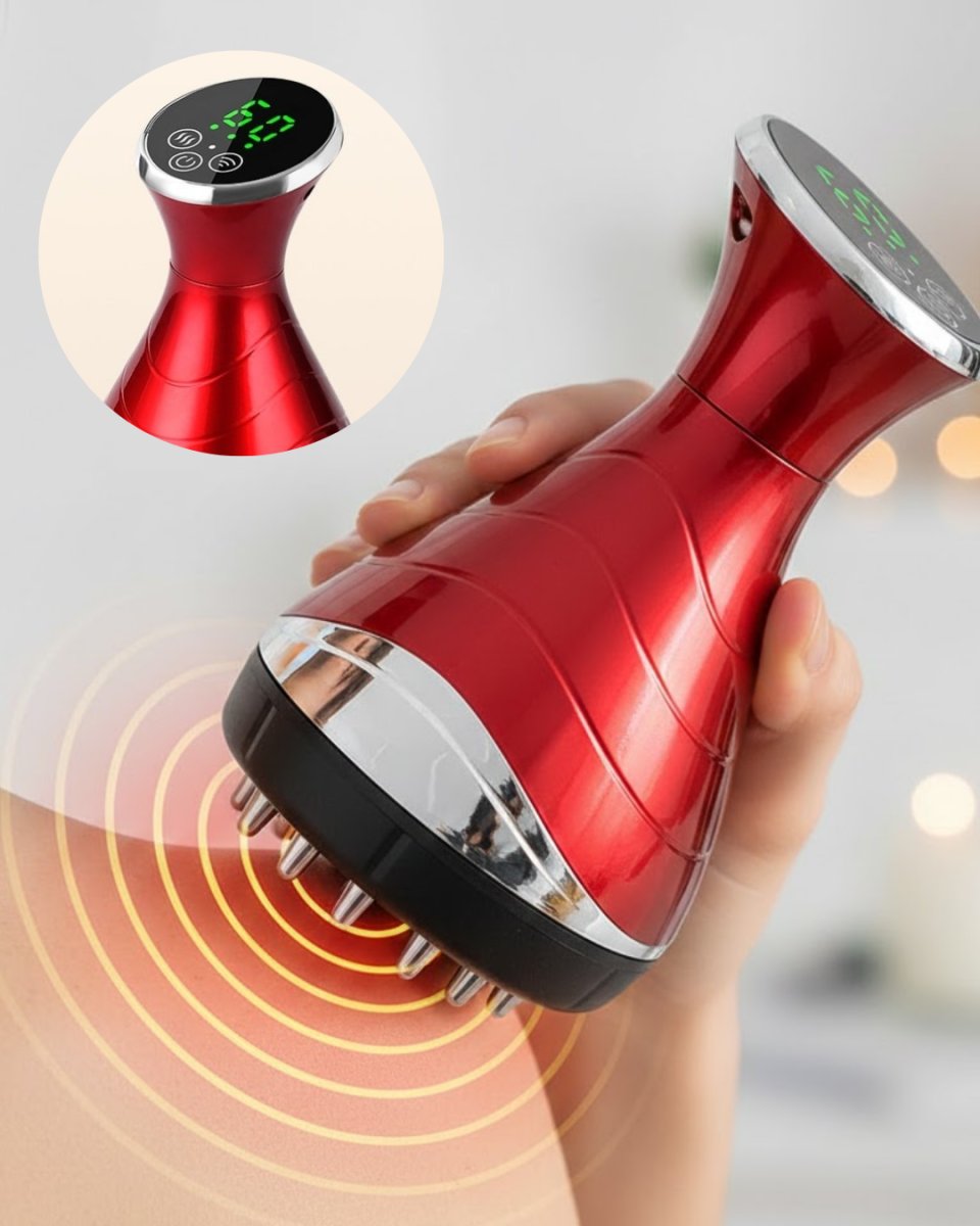 Vakumlu Isı Veren Masaj Cihazı Kas Gevşetici Ev Tipi Kupa Aleti