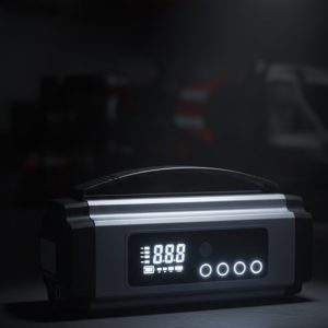 Dijital Göstergeli Akü Takviye Cihazı Lastik Şişirme Powerbank ve LED Işık Özellikli