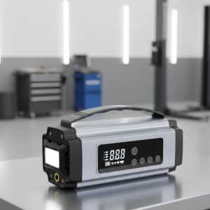 Araçlar İçin Taşınabilir Akü Takviye Hava Kompresörü ve Acil Güç Kaynağı