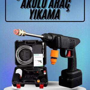 Bahçe Sulama Tabancası Makinesi Yüksek Basınçlı Akülü Yıkama Makinesi