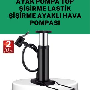 Çok Amaçlı Ayak Pompası Dayanıklı Pratik Hava Pompası
