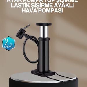 Extra Güçlü Ayak Pompası Otomobil Motosiklet Bisiklet Uyumlu