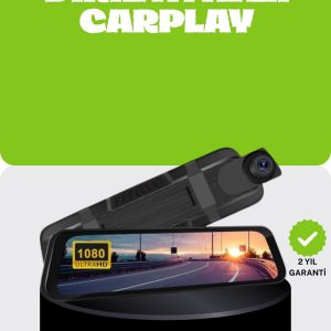 Ultra Geniş Açılı Araç Kamerası Dokunmatik Ayna Kayıtlı