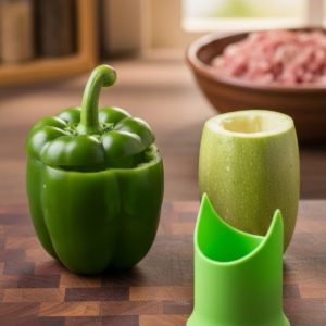 Kabak ve Biber Oymaya Uygun Hijyenik İç Temizleme Aparatı